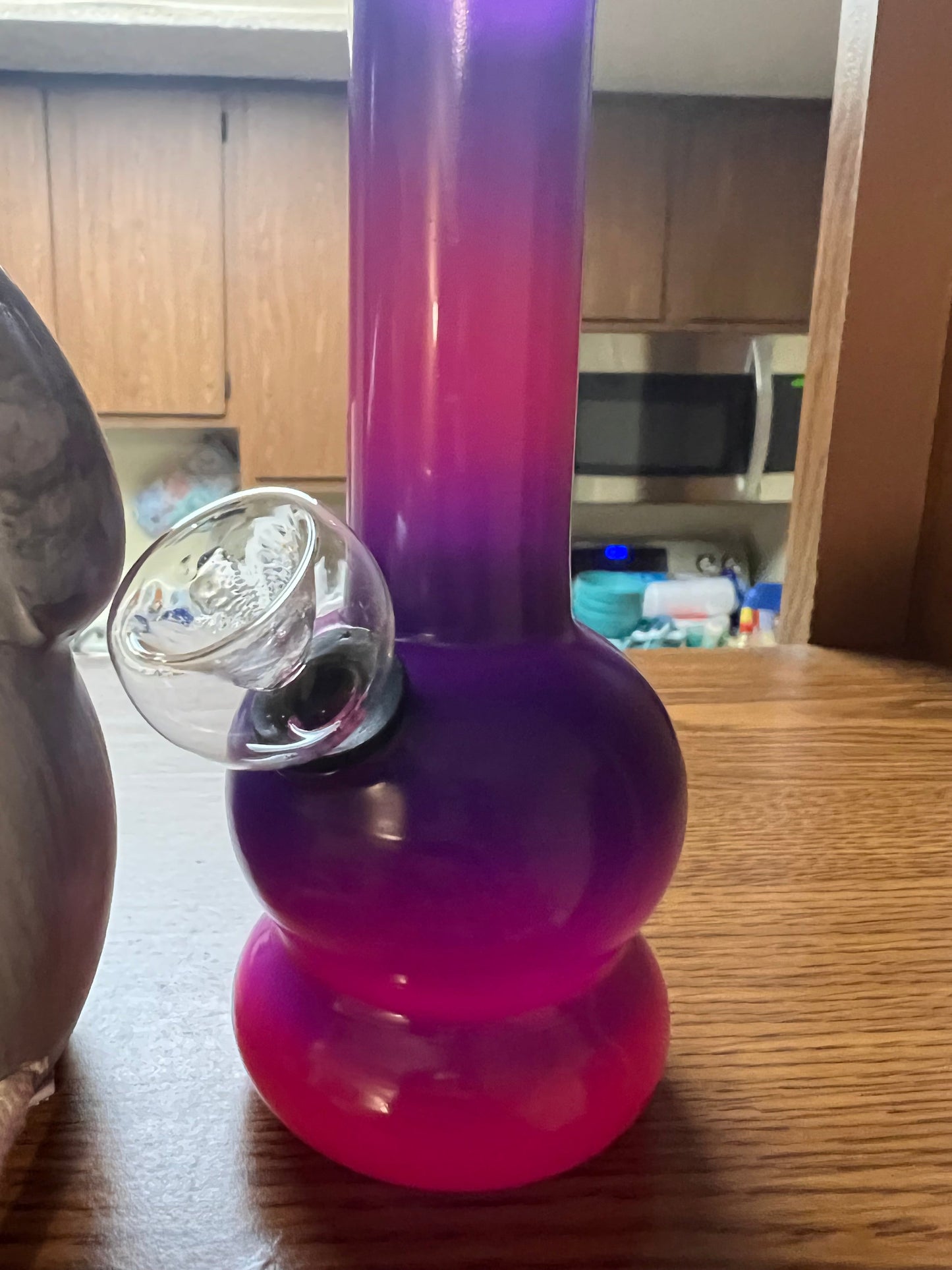 Ripkitty 5” Soft Glass Net Multi-Color Water Pipe Bong
