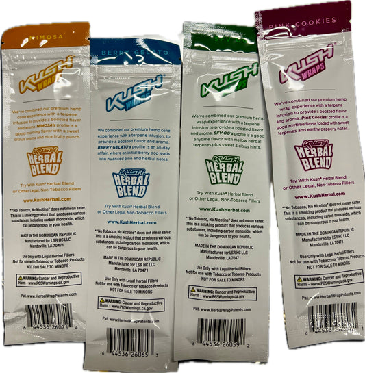 K Various 4 Count Hemp
